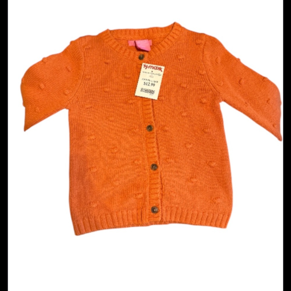 Isaac Mizrahi Orange Kids Sweater